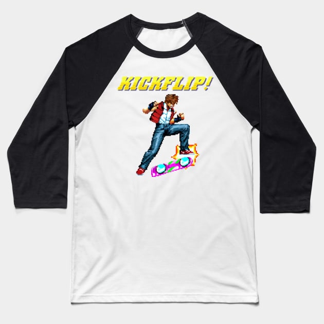 epic kickflip Baseball T-Shirt by astronaut